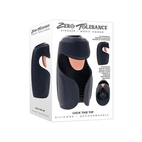 Lick The Tip Vibrating Male Stroker by Evolved