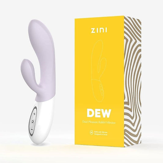 Dew Dual Stimulation Multi Function Rabbit Vibrator By Zini