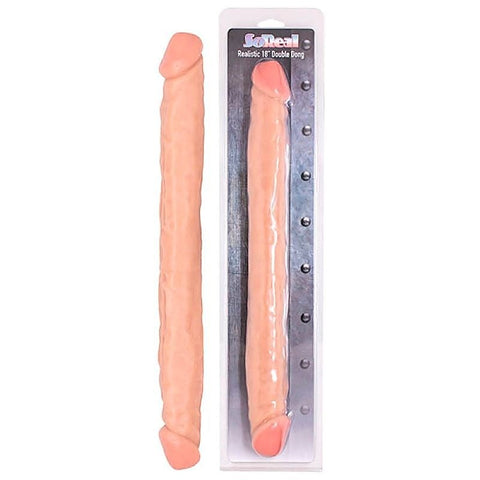 So Real 18 Inch Double Dong by Seven Creations