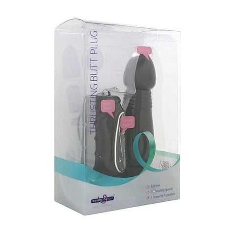 Turbo Thrust Vibrating Butt Plug by Seven Creations