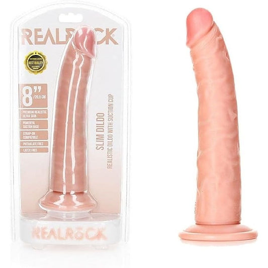 REALROCK Realistic Looking Slim Dildo by Shots Toys