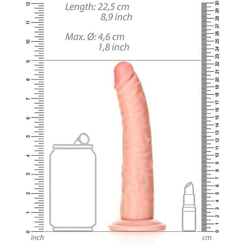 REALROCK Realistic Looking Slim Dildo by Shots Toys