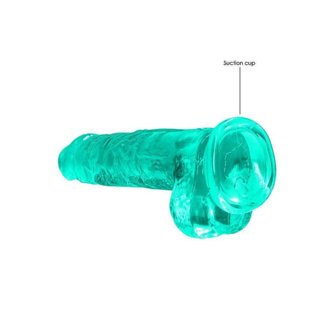 REALROCK 8 Inch Realistic Dildo With Balls by Shots Toys