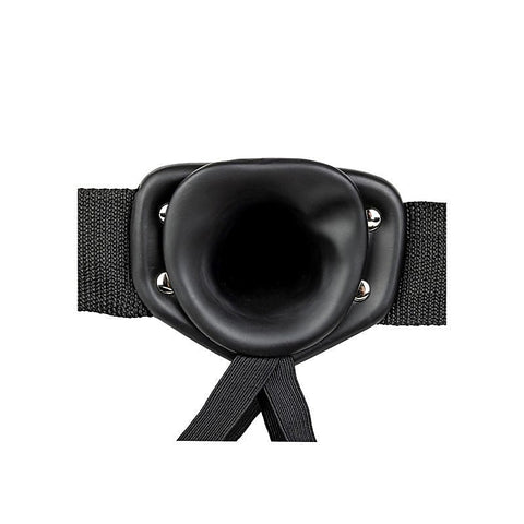 REALROCK Vibrating Hollow Strap-On by Shots Toys