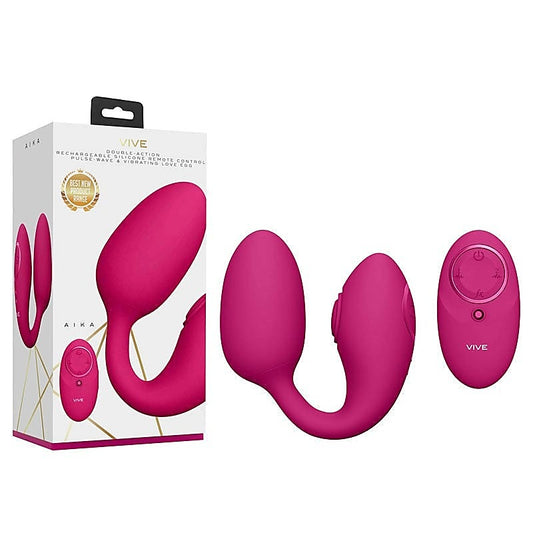 Vive AIKA Pulse-Wave & Vibrating Egg by Shots Toys
