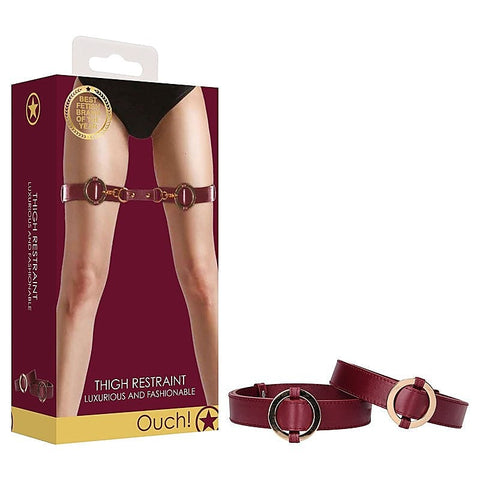 OUCH! Halo Thigh Cuffs by Shots Toys