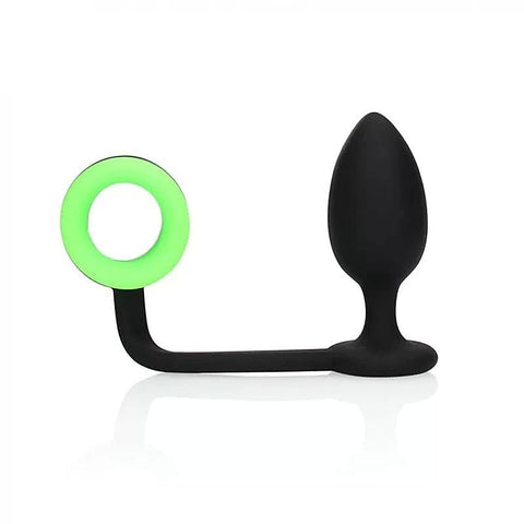 Glow-in-the-Dark Butt Plug by Shots Toys