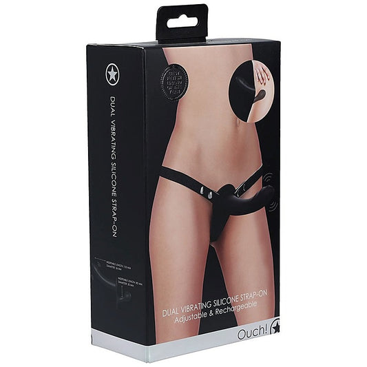 Dual Vibrating Strap-On by Shots Toys