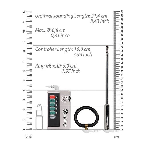 OUCH! Pleasurable E-stim Urethral Sounding Exploration Kit