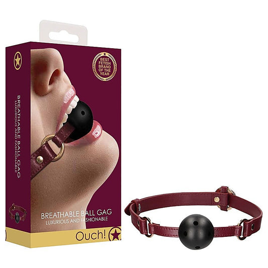Halo Breathable Ball Gag by Shots Toys