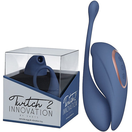 Twitch 2 - Suction Vibe & Vibrating Egg by Shots Toys