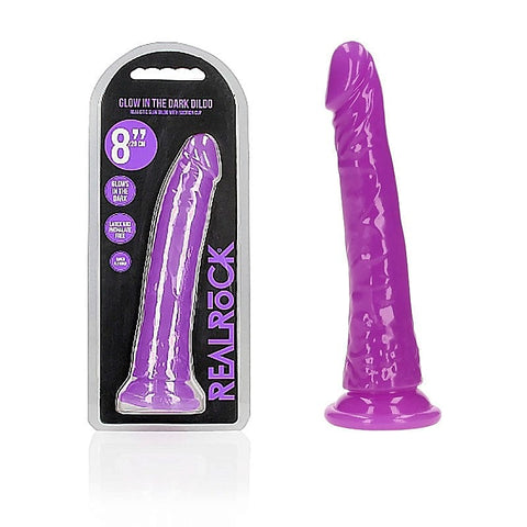 REALROCK 20 cm Slim Glow-in-the-Dark by Shots Toys