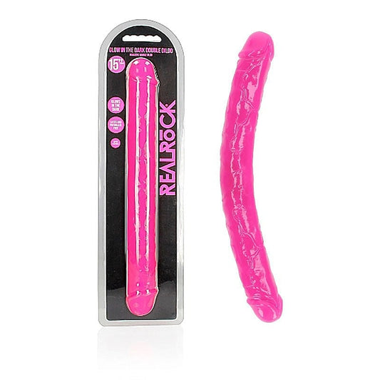 REALROCK Cosmic Glow Double Dong by Shots Toys