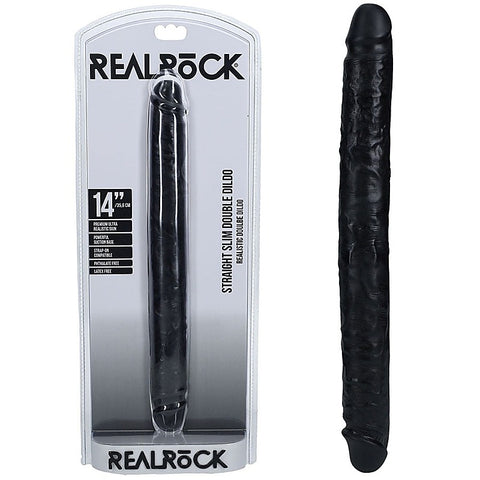 REALROCK 35cm Slim Double Dildo by Shots Toys