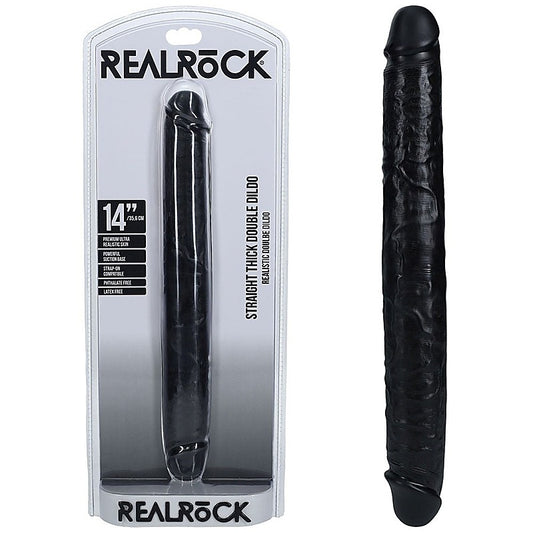 REALROCK 35cm Thick Double Dildo by Shots Toys