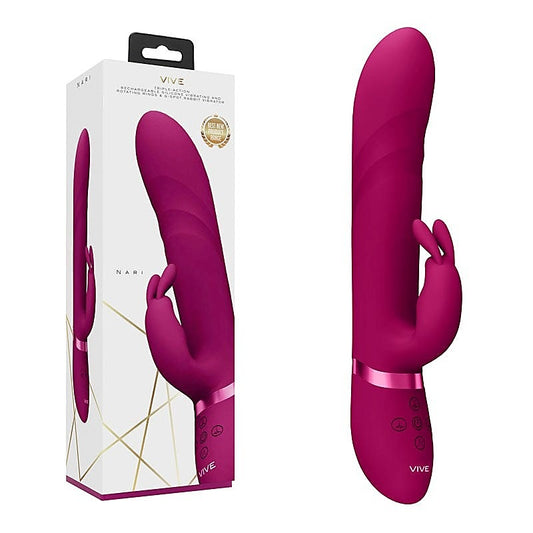 Vive Nari Customizable Rabbit Vibrator by Shots Toys