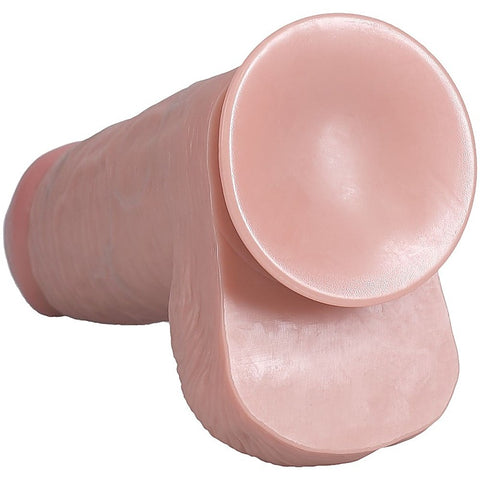 REALROCK 20cm Extra Thick Dildo with Balls by Shots Toys