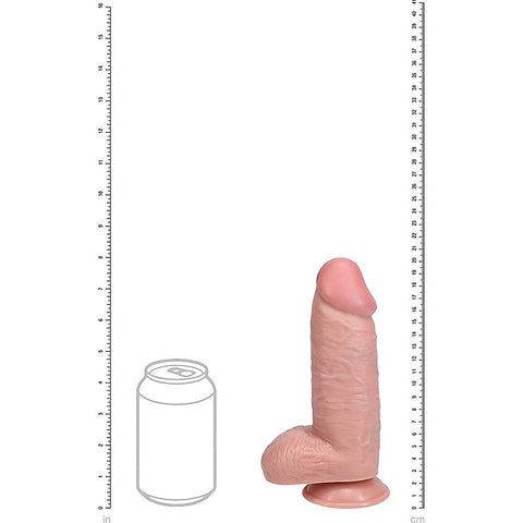 REALROCK 20cm Extra Thick Dildo with Balls by Shots Toys