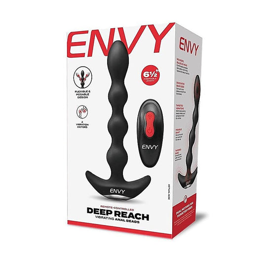 ENVY Deep Reach Vibrating Anal Beads by Xgen Products