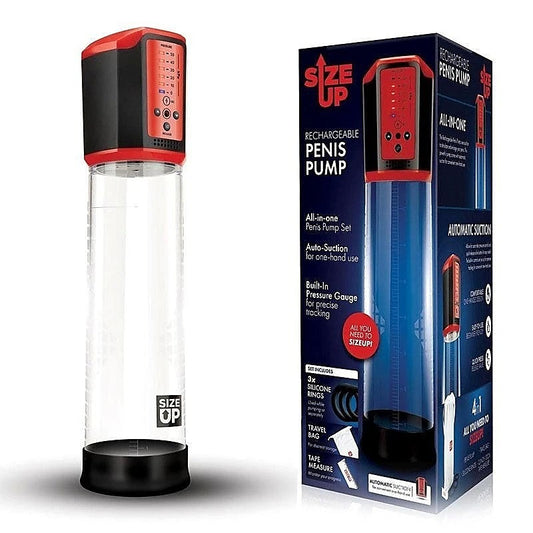 Size Up Rechargeable Penis Pump by Xgen Products