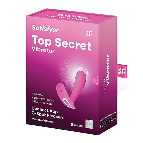Top Secret App Control G Spot Vibrator by Satisfyer