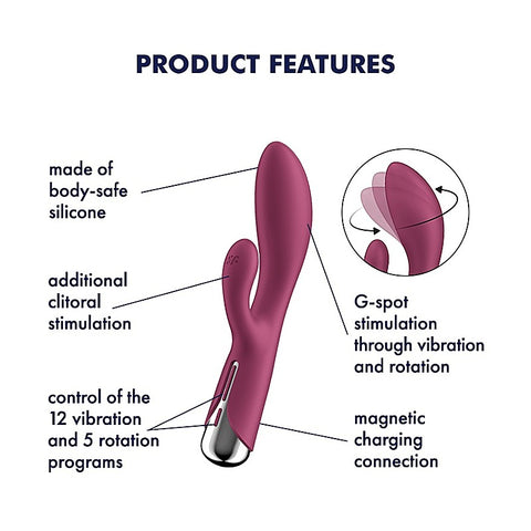 Spinning Rabbit 1 Multi Functions G Spot and Clitoral