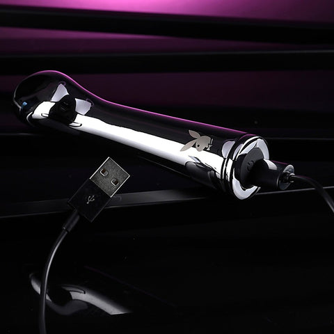 Playboy Pleasure SWOON 9 Functions Metal Vibrator by Evolved