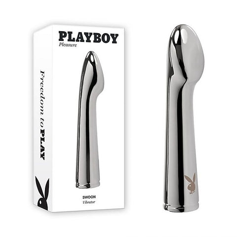 Playboy Pleasure SWOON 9 Functions Metal Vibrator by Evolved