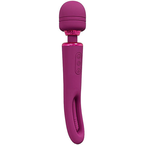 VIVE Kiku Flapping Tongue and Vibrating Wand by Shots Toys