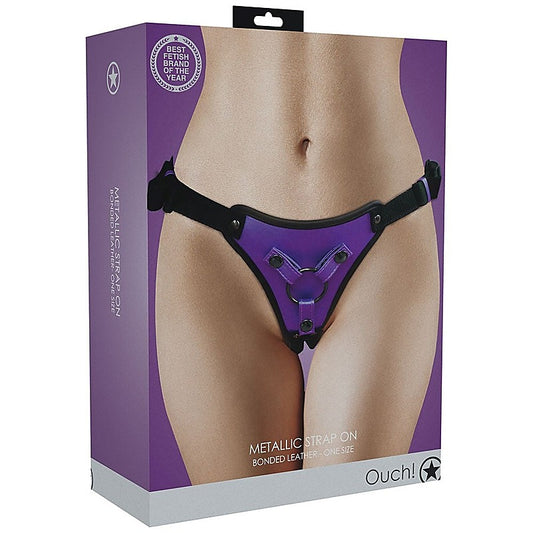 OUCH! Metallic Harness by Shots Toys