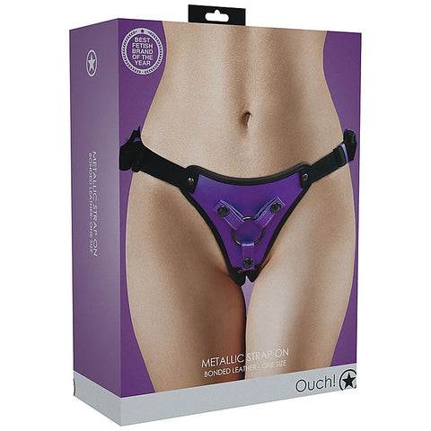 OUCH! Metallic Harness by Shots Toys