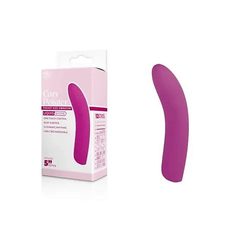 Cozy Pointer Bent 12 cm Rechargeable Mini Vibe