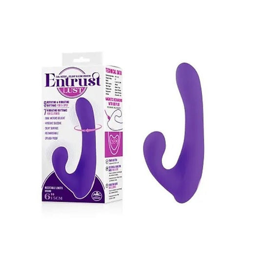 Entrust-With-Lust Dual-Stimulation Vibrator