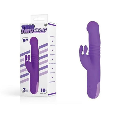 Trio Thruster 3-in-1 Rabbit Vibrator by NANMA Corporation