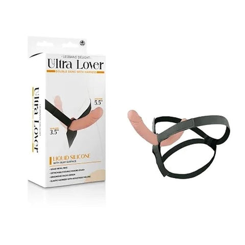 Ultra Lover Double Dong with Harness by NANMA Corporation