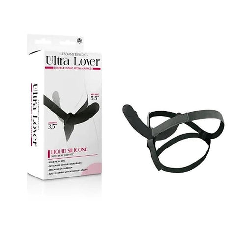 Ultra Lover Double Dong with Harness by NANMA Corporation
