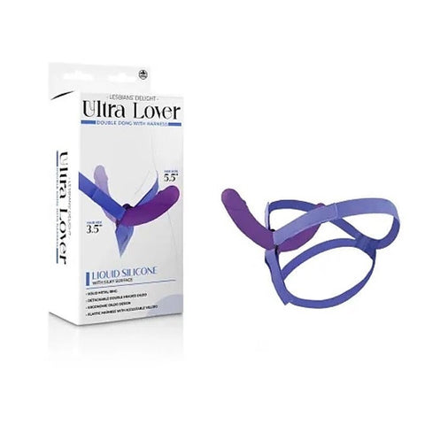 Ultra Lover Double Dong with Harness by NANMA Corporation
