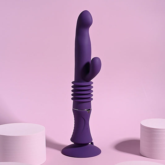 Hoppy Ending Thrusting Rabbit Vibrator by Evolved
