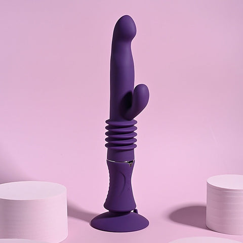 Hoppy Ending Thrusting Rabbit Vibrator by Evolved