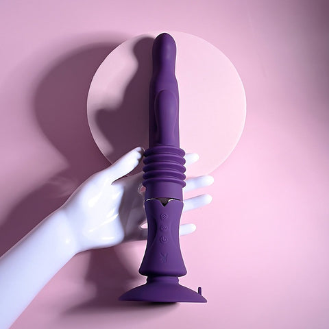 Hoppy Ending Thrusting Rabbit Vibrator by Evolved