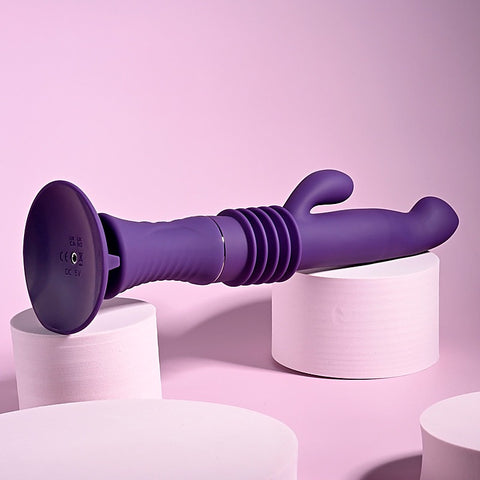 Hoppy Ending Thrusting Rabbit Vibrator by Evolved