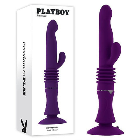 Hoppy Ending Thrusting Rabbit Vibrator by Evolved