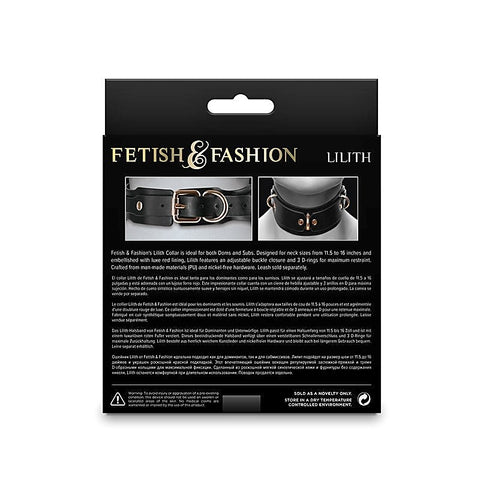 Lilith BDSM Collar by NS Novelties