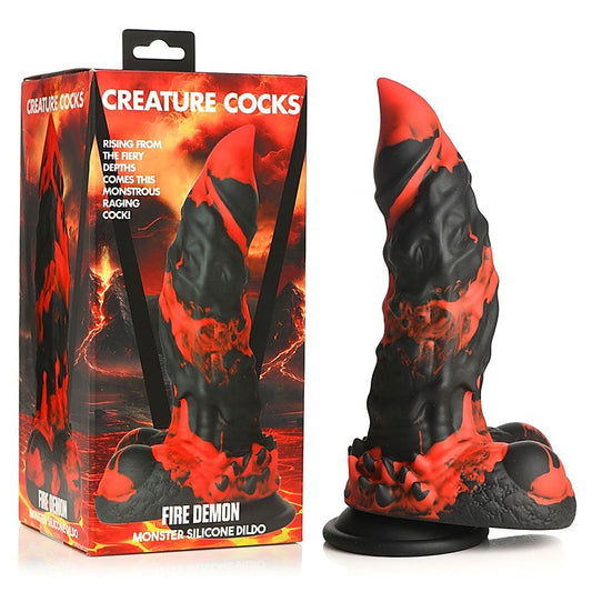 Fire Demon Dildo by Creature Cocks