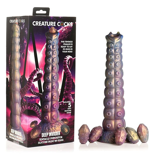 Deep Invader Ovipositor Dildo by XR Brands