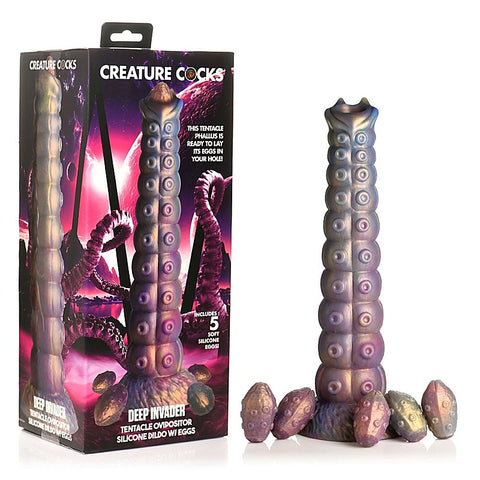 Deep Invader Ovipositor Dildo by XR Brands