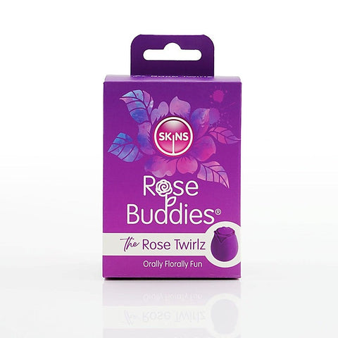Rose Twirlz Silicone Vibrator by Skins Touch