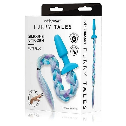 Enchanting Furry Tales Silicone Unicorn Butt Plug