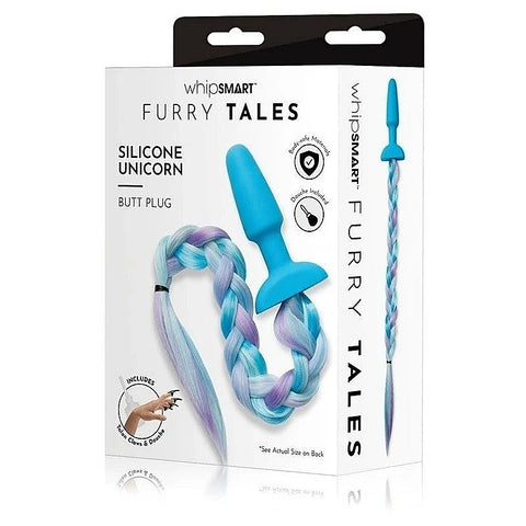 Enchanting Furry Tales Silicone Unicorn Butt Plug
