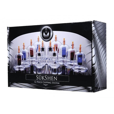 Sukshen 12 Piece Cupping System by XR Brands